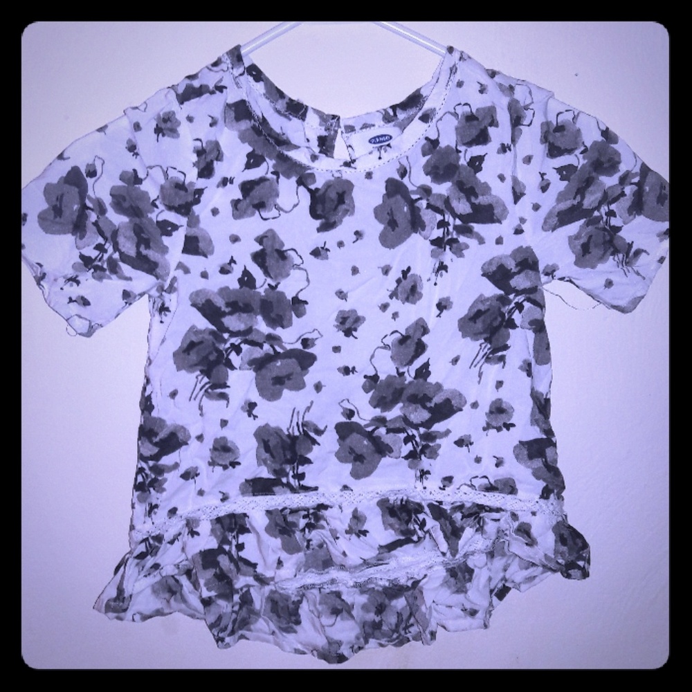 Floral print top